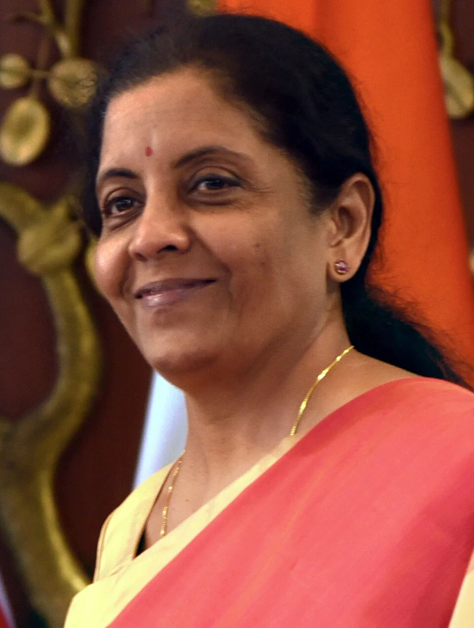 Nirmala Sitharaman at the COMCASA signing in New Delhi, 6 September 2018.